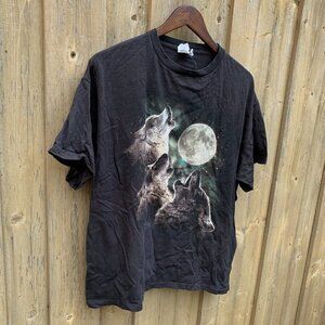 2007 The Mountain Wolf T Shirt Large